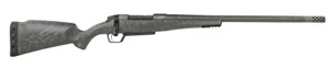 Fierce Firearms ROGTCX25CM22DGM CT Rogue XP 25 Creedmoor 3+1 22" Carbon Fiber Match Grade Barrel, Distressed Gray Titanium Drilled & Tapped Receiver, Picatinny Rail Forend, Carbon Matrix C3 Carbon Fib