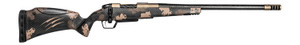 Fierce Firearms RIVSCX22CM18BDS Carbon Rival XP 2.0 22 Creedmoor 18" Smoked Bronze Cerakote Spiral Fluted Stainless Steel Barrel & Drilled & Tapped Receiver, Desert Shadow Camo Adj Comb Carbon Fiber S