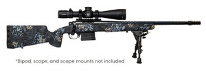 Horizon Firearms RF017S392214T19 Vandal Prime 7MM PRC 22" Black Spiral Fluted Threaded Barrel, Drilled & Tapped Receiver, Textured Iota EKO Carbon Fiber Stock