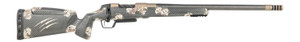 Fierce Firearms  CT Rival XP 2.0 7mm PRC 20" Carbon Fiber Threaded Barrel, Smoked Bronze Cerakote Titanium Drilled & Tapped Receiver, Integral Rail Forend, Desert Shadow Camo Adj Comb Carbon Fiber Sto
