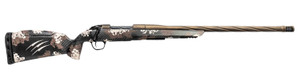 Fierce Firearms  Twisted Rage LR Full Size 7mm PRC 3+1 22" Smoked Bronze Cerakote Match Grade/Spiral Threaded Stainless Steel Barrel, Drilled & Tapped Receiver, Desert Shadow Camo Push Button Adj Comb