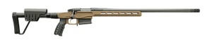 Bergara Rifles BPR377PRC Premier MgLite Full Size 7mm PRC 5+1 22" Carbon Fiber CURE Carbon Fiber Barrel, Graphite Black Cerakote Steel Receiver, Flat Dark Earth XLR  Folding Chassis