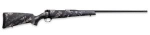 Weatherby MBT20N25CMR4B Mark V Backcountry 2.0 Ti 25 Creedmoor 4+1 22" Graphite Black Cerakote Fluted Threaded Barrel, Titanium Drilled & Tapped Receiver, Carbon Fiber w/Gray & White Sponge Accents Fi