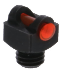 TruGlo TGTG954AR StarBrite Deluxe Bead  Black | Red Fiber Optic Front Sight 6-48" Threads