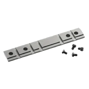 Ruger Weaver-Style Aluminum Combination 10/22 Rifle Scope Base Adapter Silver Powder Coated 1-piece