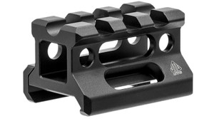 Leapers MTRSX7S Picatinny Riser  Matte Black Anodized Aluminum Picatinny Mount