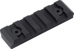 Timber Creek Outdoors M5SPRBL M-LOK 5 Slot Picatinny Rail  Black Anodized
