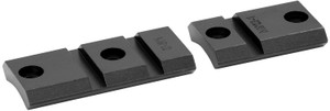 Warne M912912M Maxima Maxima Weaver Matte Black Steel Fits Pierce Actions (8-40 Screws)/Browning A-Bolt 3/Savage 10/110 Rifle Long Action