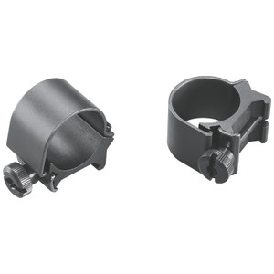 Weaver Mounts 49040 Detachable Top Mount Rings  Matte Black 1" Low