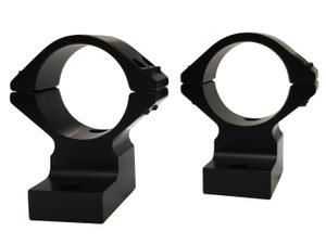 Talley 730336 Scope Mount/Ring Combo  Black Anodized Aluminum 30mm Tube Henry H009/H010/H014/H018/H024 Low Rings Lever Action 0 MOA