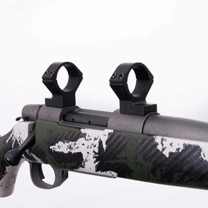 Weatherby Vanguard 2-Piece Lightweight Scope Mount Long & Short Action 1" Medium Black