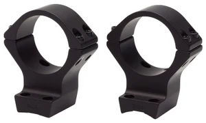 Browning 12501 X-Bolt Scope Mount System X-Lock Matte Black Aluminum 1" Tube, Low Rings