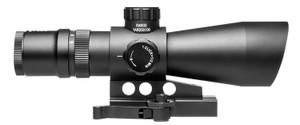 NcStar STP3942GV2 Mark III Tactical Gen 2 Black Hardcoat Anodized 3-9x 42mm Dual (Blue/Green) Illuminated P4 Sniper Reticle