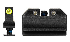Tapco TAP22039 Tritium Sight  Black Frame Fits Glock