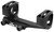 Warne LRSKEL30TW Skeletonized Scope Mount/Ring Combo Extended Black Anodized 30mm Tube MSR Ultra High Rings 20 MOA