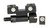 Meprolight USA 227703101 Tru-Dot Adjustable Sights  Green Tritium White Outline Front Sight-Green Tritium White Outline Rear Sight Smith & Wesson K/L/N Frames