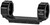 Warne 7844M Precision Mount Scope Mount/Ring Combo Black Anodized 35mm 0 MOA
