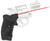 Crimson Trace 0119501 Lasergrips  Fits Ruger SP101, Red Laser 633nM Wavelength 5mW Output, Black Polymer