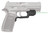 Crimson Trace 0177801 Laserguard  Fits Sig P320 (Except Subcompact)/M17/M18, Green Laser Black Polymer