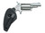 North American Arms 22MHG Mini-Revolver  22 WMR 5 Shot 1.63" Stainless Steel Barrel, Frame & Cylinder, Black Synthetic Holster Grip, Exposed Hammer