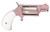 North American Arms 22MSROSE Mini-Revolver  22 WMR 5 Shot 1.13" Rose Gold Cerakote Stainless Steel Barrel & Frame, Rose Gold/Stainless Cylinder, White Pearlite Grip, Stainless Exposed Hammer,