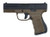 FMK FMKG49TBB G3 Full Size Frame 9mm Luger 14+1 4.50" Polished Threaded Barrel, Black Carbon Steel Optic Ready/Serrated Slide, Burnt Bronze Polymer Frame w/Accessory Rail, Textured Grip