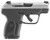 Ruger 13744 LCP Max  Compact 380 ACP 10+1 2.80" Black Oxide Steel Barrel, Matte Stainless Serrated Slide, Black Polymer Frame w/Serrated Trigger Guard w/Black Nylon Grip