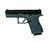 Great Lakes Firearms GL19BLU Striker  9mm 15+1 4" Front/Rear Serrations Cerakote Blue Titanium