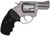 Charter Arms 73520 Mag Pug  Large 357 Mag, 5 Shot 2.20" Matte Stainless Steel Ported Barrel, Matte Stainless Steel Cylinder & Frame w/Black Finger Grooved Rubber Grip