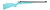 Crickett KSA2346 My First Rifle Gen2 22 LR 1rd 16.10" Blued Single Shot Barrel, Drilled & Tapped Receiver, Blue w/Gold Webbing Fixed Synthetic Stock