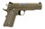 Tisas Arms 10100549 1911 Duty 9mm Luger 9+1 5" Stainless Barrel, Flat Dark Earth Cerakote Stainless Steel Serrated Slide & Frame w/Picatinny Rail, G10 Grip