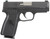 Kahr Arms KP9094N P *CA Compliant 9mm Luger Caliber with 3.60" Barrel, 7+1 Capacity, Black Finish Frame, Serrated Matte Black Stainless Steel Slide, Polymer Grip & TruGlo Night Sigts