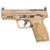SW M&P9 M2.0 COMP OR FDE 9MM 4 TS SF 15RD