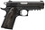 Browning 051817490 1911 Black Label Compact Frame 22 LR 10+1, 3.63" Stainless Steel Barrel, Matte Black Serrated Slide & Polymer Frame w/Beavertail & Picatinny Rail, Black Laminate Stippled Grip