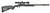 Traditions CR5846604437 NitroBolt w/Scope 50 Cal Firestick 24" Tungsten Cerakote Fluted Threaded Barrel, Tungsten Cerakote Drilled & Tapped Steel Receiver, Adj Cheek Piece & LOP Desert Web Synthetic S