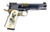 Girsan 391096 MC1911 USA 250th 45 ACP 8+1 5" Polished Chrome Stainless Steel Serrated Slide & Frame w/Beavertail, Eagle w/Flag Grip