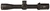 Trijicon 2900038 Credo  Matte Black 2-10x36mm 30mm Tube LED Illuminated Red MRAD Precision Tree Reticle