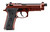 Beretta USA JS92M9A4GCLA18 M9A4 Overlanding Full Size Frame 9mm Luger 18+1 5.10" Black Threaded Barrel, Clay Cerakote Steel Optic Ready/Serrated Slide, Clay Cerakote Aluminum Frame w/Beavertail & Pica