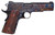 Iver Johnson Arms EAGLECC Eagle Gen2 CC Government 45 ACP 8+1 5" Polished Black PVD Crowned Barrel, Color Case Hardened Steel Serrated Slide & Steel Frame w/Beavertail, Dymondwood Engraved w/Logo Grip