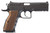 Tanfoglio IFG TFSTOCKI9 Defiant Stock I 9mm Luger Caliber with 4.50" Barrel, 16+1 Capacity, Overall Black Finish Steel, Picatinny Rail/Beavertail Frame, Serrated Slide & Wood Grip