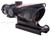 Trijicon 100220 ACOG  Black Hardcoat Anodized 4x32mm Illuminated Red Horseshoe w/ Red Dot 6.8 SPC Reticle