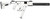 Kriss USA KV45CAP20 Vector CRB Gen2 45 ACP 30+1 16" Black Nitride Threaded Barrel, Alpine Cerakote Picatinny Rail Aluminum Receiver, Alpine White Synthetic 6 Position Stock Alpine Polymer Grip