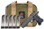 Alpha Foxtrot AA47X1CIG-XDBK20-PROM AF1911 Romulus Promo 9mm Luger 20+1 4.25" Black DLC Threaded Compensated Barrel, Black DLC Stainless Steel Optic Ready/Serrated Slide & Frame w/Beavertail & Picatin