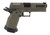 Fierce Firearms FGZ-9-C-GB-CS Grizz Commander 9mm Luger 10+1 4.25" Black Bull Barrel, Optic Ready/Serrated Slide, OD Green Cerakote w/Black Controls Steel Frame w/Accessory Rail, RMR Footprint