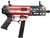 Gforce Arms BLADE8USA Blade 8 USA 9mm Luger 15+1 8 Black QPQ Steel Barrel, USA Cerakote Aluminum Picatinny Rail Receiver, Rear Picatinny Rail