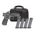 Springfield Gear Pac Echelon 4.5F Comp Handgun 9mm Luger 10rd(4) Magazines 4.5" Barrel U-Notch Sights Green Dot & Bag