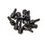 GrovTec US Inc GTHM60 Wood Screw  Swivel Studs 0.5" 12-Pack Black