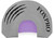 Foxpro RACCOON Raccoon  Diaphragm Call Triple Reed Attracts Raccoon Gray