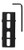 CALD 1242499   BIPOD ADAPTER  PIC RAIL TO MLOK
