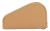 BULLDOG DLX PISTOL CASE 12"X6" TAN